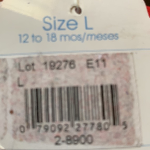 BABY DEER CHRISTMAS SANTA CLAUS BOOTIES THAT RATTLE SIZE 12-18 MONTHS NEW - Picture 9 of 9